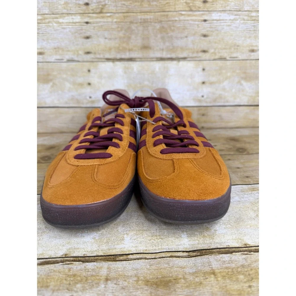 Adidas Gazelle‎ Indoor Orange Burgundy Gum JH5411 Mens Size 13 New No Box